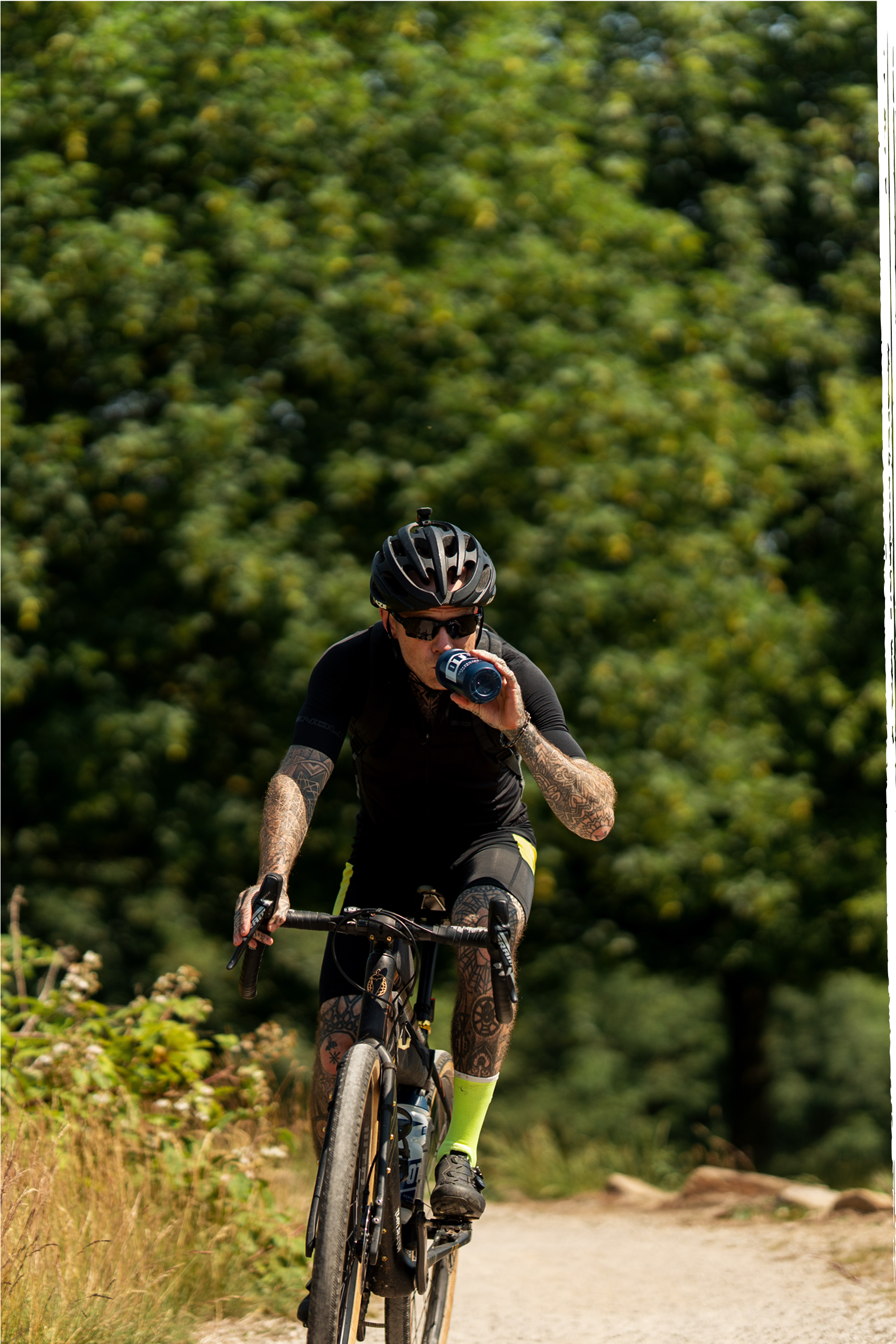 Map and compass with OTE products